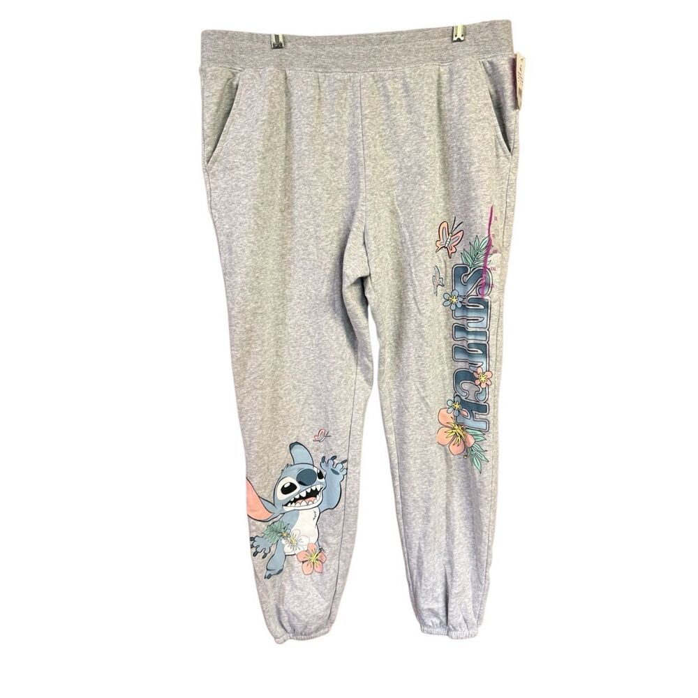 Disney Stitch Womans Sweatpants Sz XXL NWT